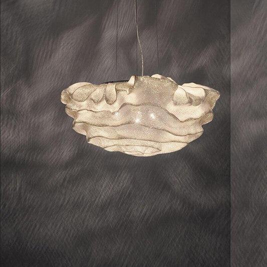 Novelty Stainless Steel LED Cloud Flower Chandelier - Galastellar