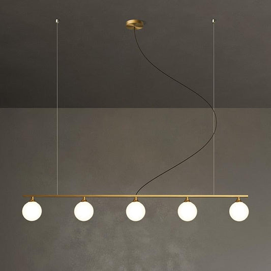 Simple Brass Pendant Lamps - Galastellar