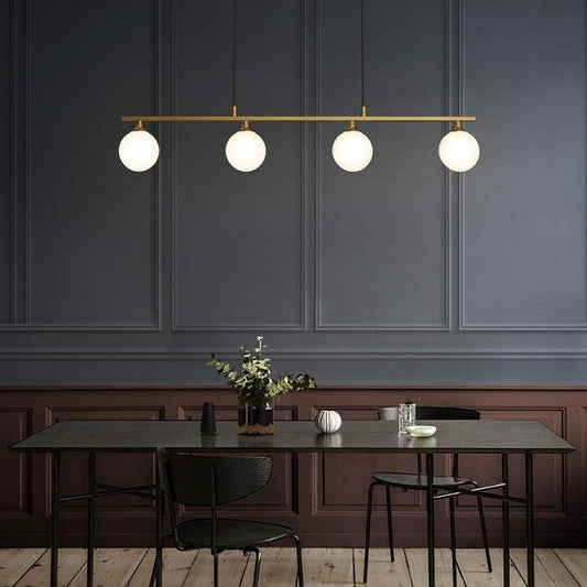 Simple Brass Pendant Lamps - Galastellar